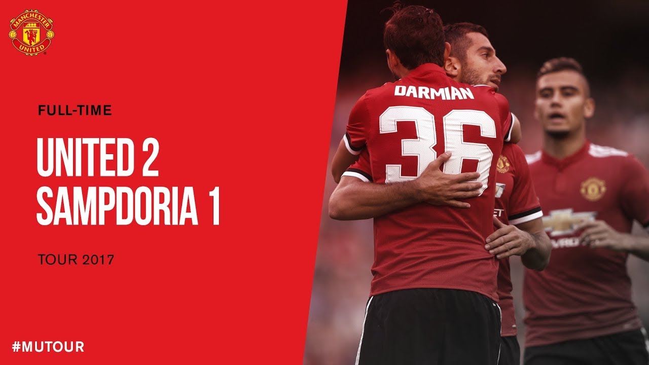 Manchester United vs Sampdoria | The Unmissable Tour | Goals & Highlights
