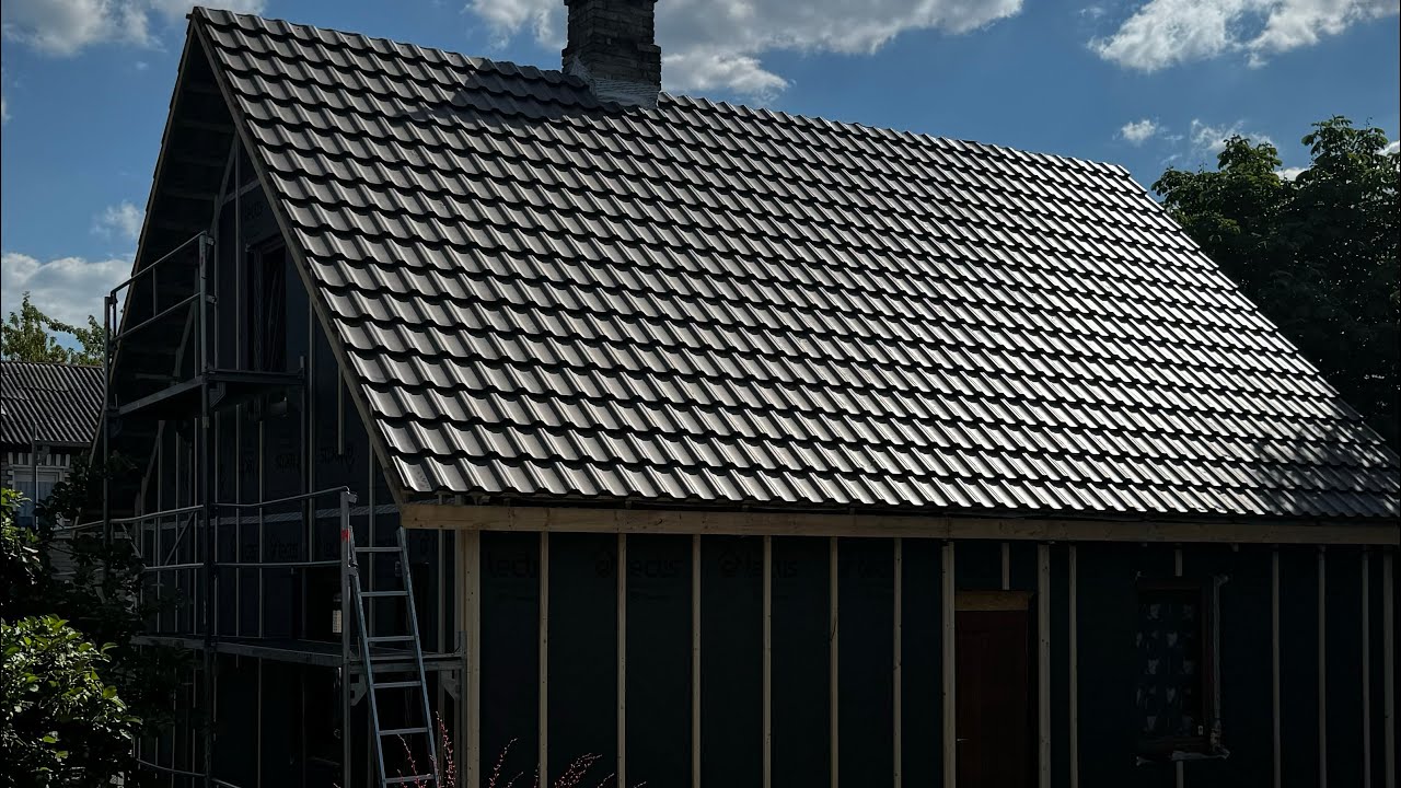 Stogo danga baigta,ruošiam fasada Cedral dailylentėm