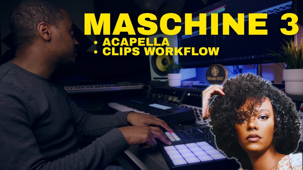 Этот рабочий процесс в Maschine 3 Clips делает создание музыки на основе акапелл ЛЕГКО 🔥 FT Sha S...