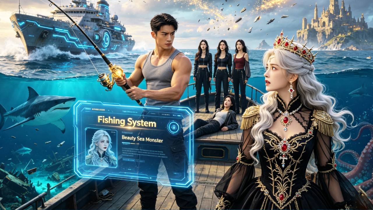 System: Divine Fishing System&mdash;Hooks A Sealed Beauty Sea Monster, Defeats Pirates, And Rules The Sea!