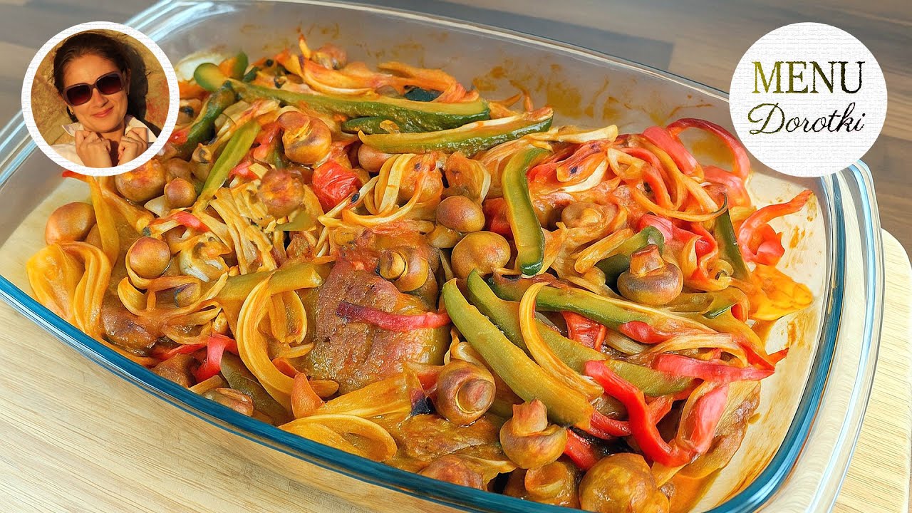 Karkówka po cygańsku. Miękka, soczysta, aromatyczna i pełna smaku. Przepis MENU Dorotki