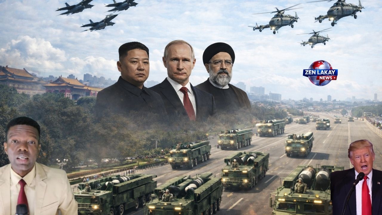 Trump resi jwenn bouchon jodia, anpil Peyi Leve kanpe anfave Iran, men sak fenk tonbe ann gade