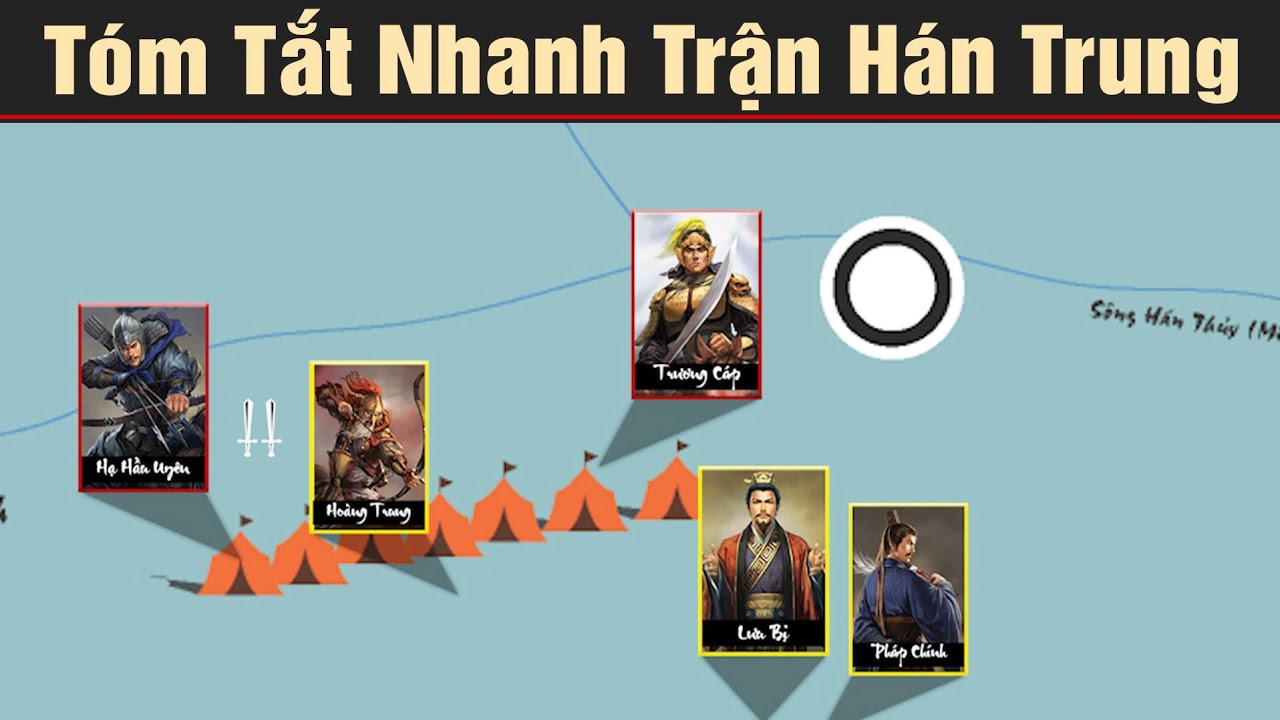 Tái Hiện Lịch Sử Lưu Bị Đánh Tào Xưng Hán Trung Vương: Trận Hán Trung (217-219) |Chính Sử