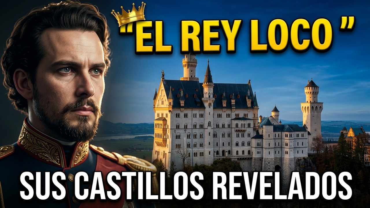 Luis II de Baviera y sus Castillos: Neuschwanstein, Herrenchiemsee y Linderhof | Rey Loco Alem&aacute;n 👑