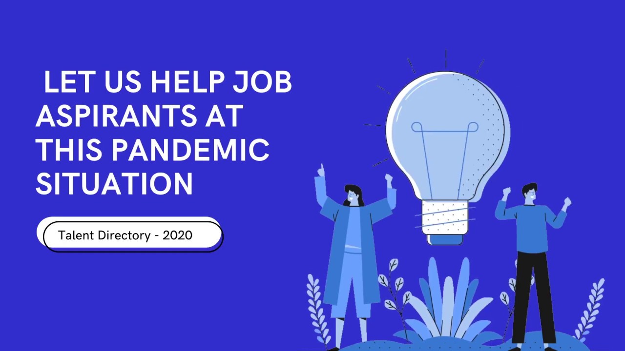 Project Talent Directory - 2020 - Helping Job Seekers at this Pandemic or COVID 19 situation