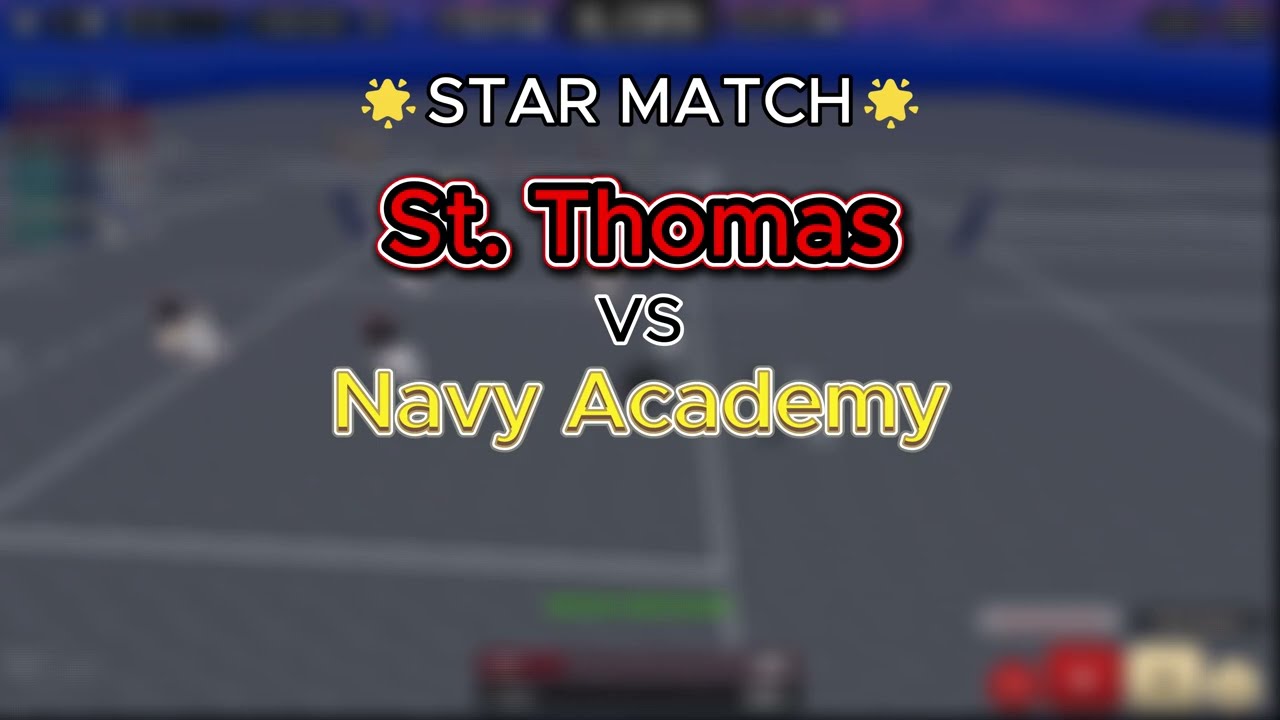🌟STAR MATCH🌟 St. Thomas Vs Navy Academy | CVR NA qualifiers