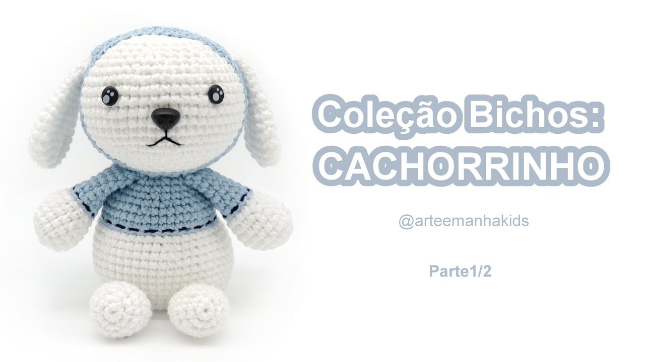 Coleção Bichos: Cachorrinho - parte 01 #01  -  por @ArteeManhaKids
