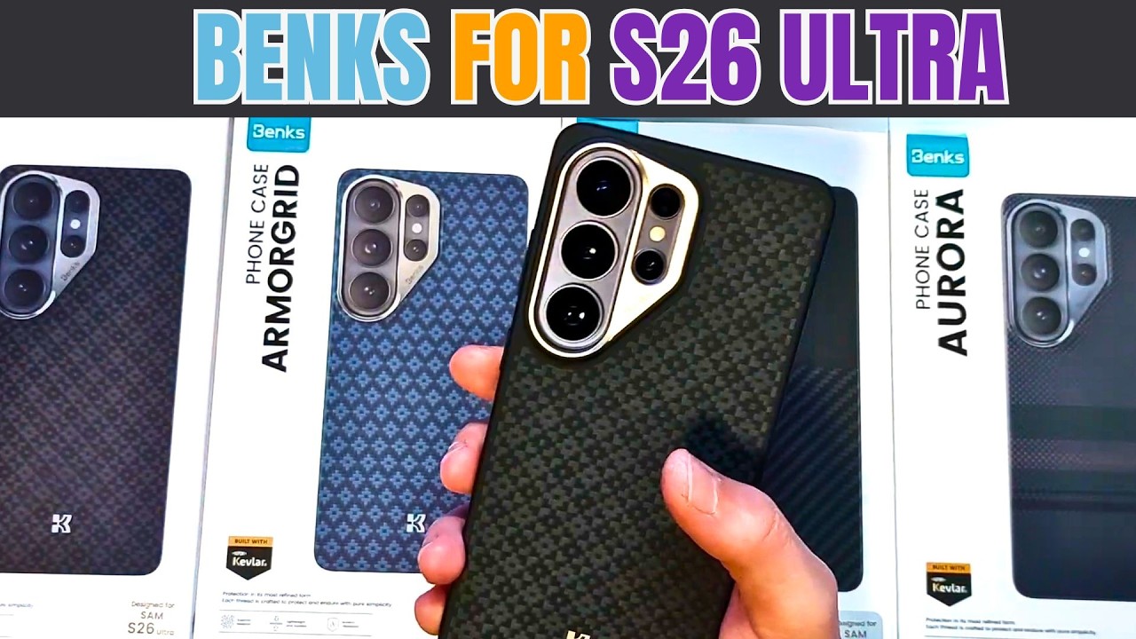 Компания BENKS создала ИДЕАЛЬНУЮ защиту для Galaxy S26 Ultra.