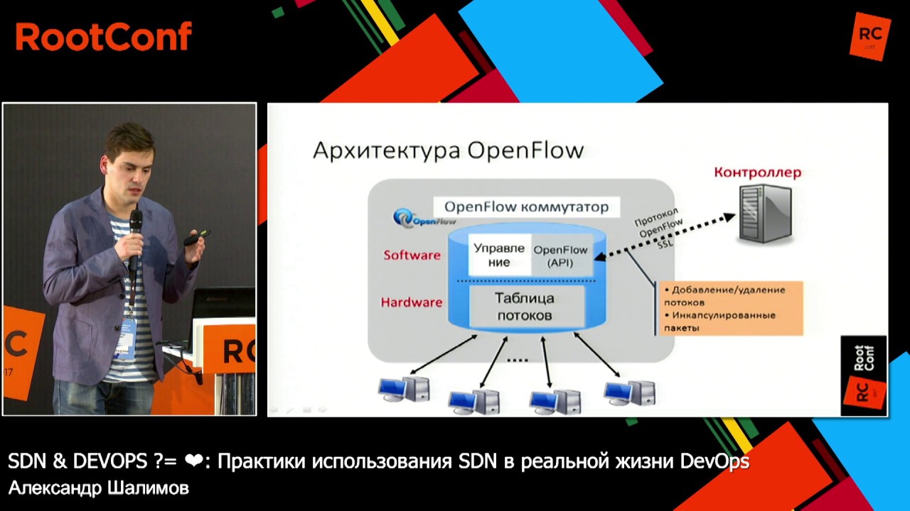SDN & DEVOPS ?= ❤: Практики использования SDN / Александр Шалимов (ЦПИКС, МГУ)