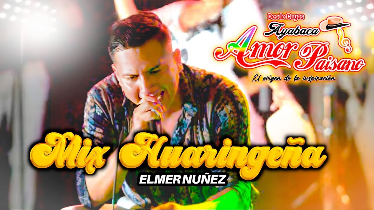 Amor Paisano MIX HUARINGEÑA  (ANIVERSARIO AMBAR PRODUCCIONES)LIMA
