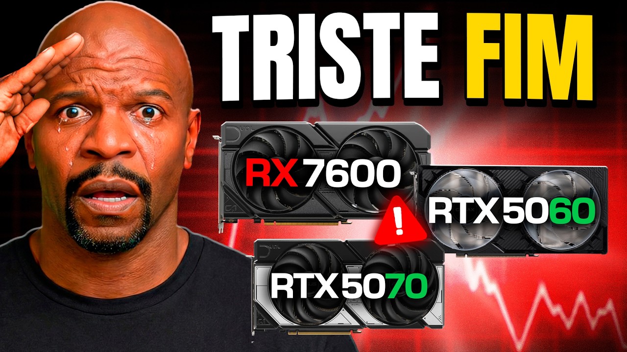 O FIM das GPUS BARATAS e CxB CHEGOU no Brasil
