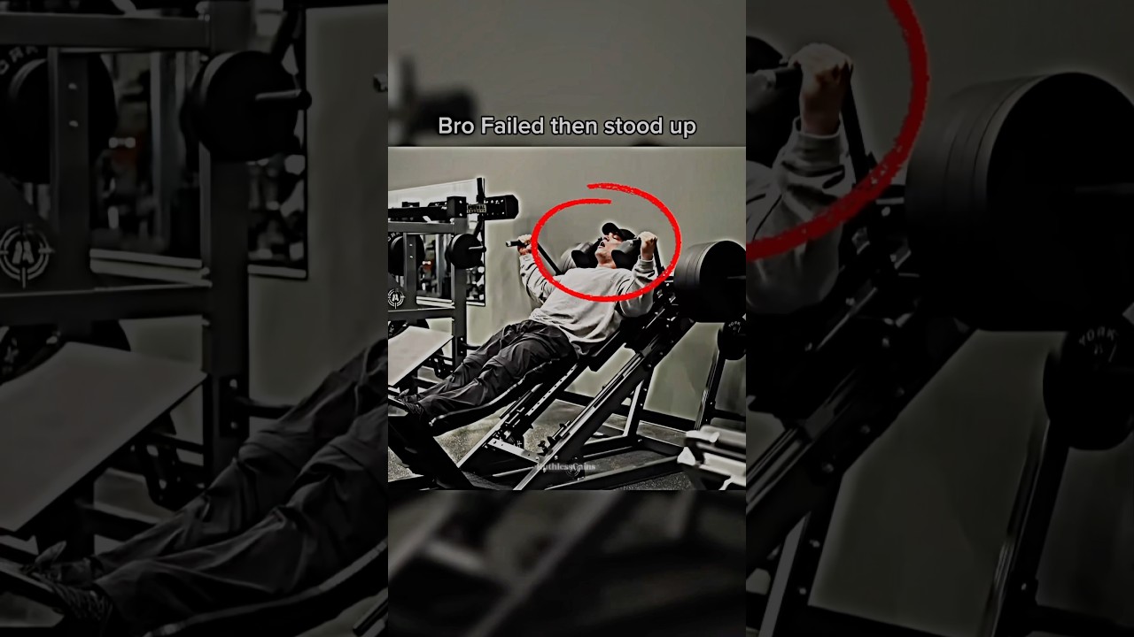 😱Sam Sulek FAILED and then stood up. Crazy leg day workout and gym motivation song for beginners