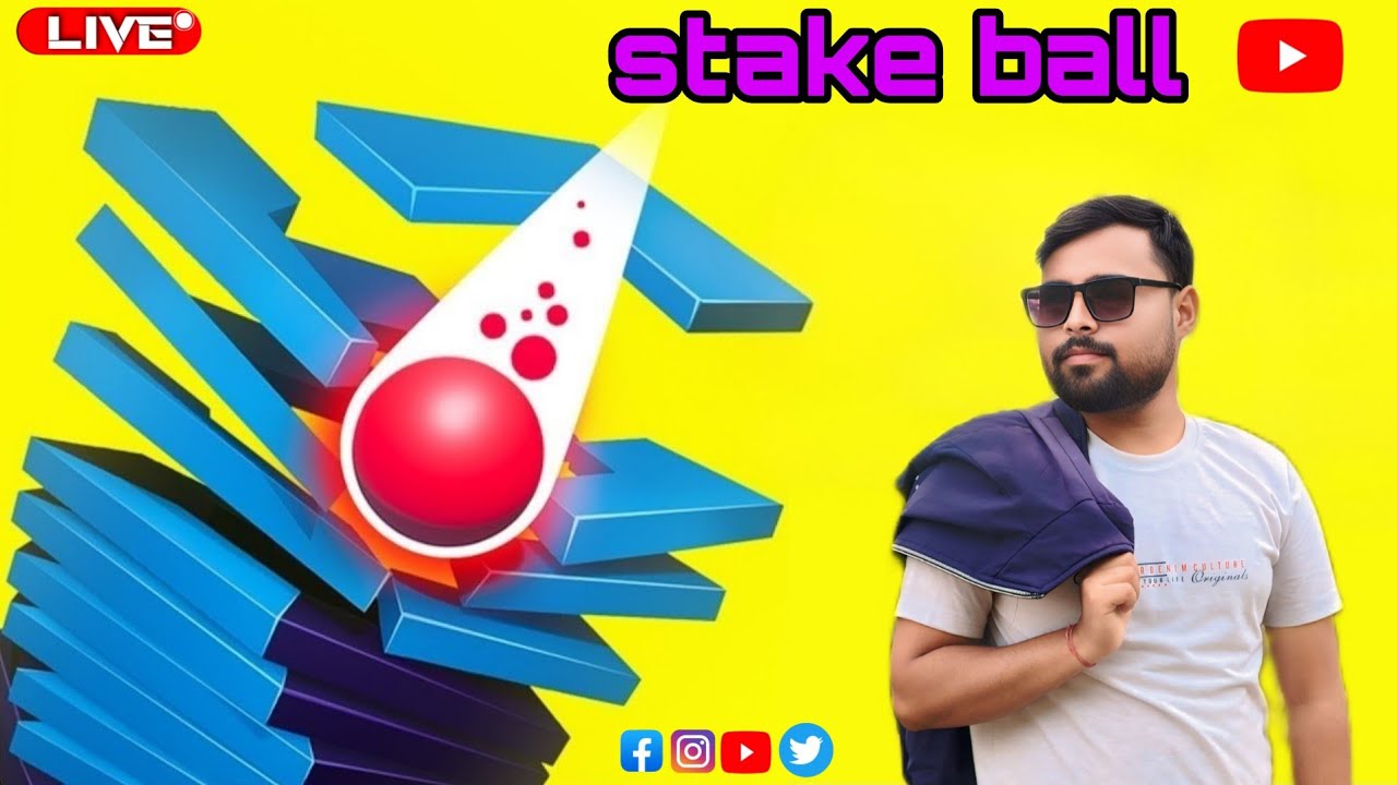 🔴 LIVE Stack Ball Game | Non Stop Fun 😍 | High Score Challenge |#shorts #stackball #stackbounce
