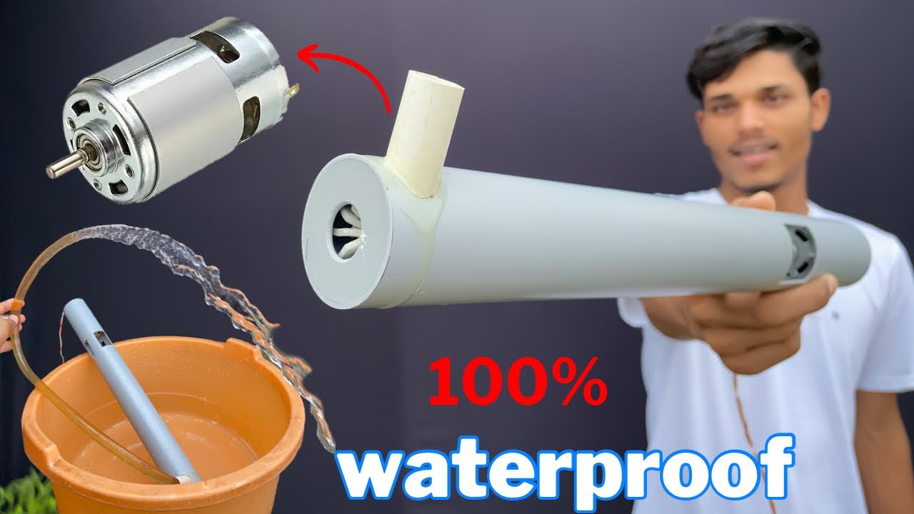 घर पर High Pressure Water Pump कैसे बनाए | How To Make Water Pump | Submersible Water Pump Making
