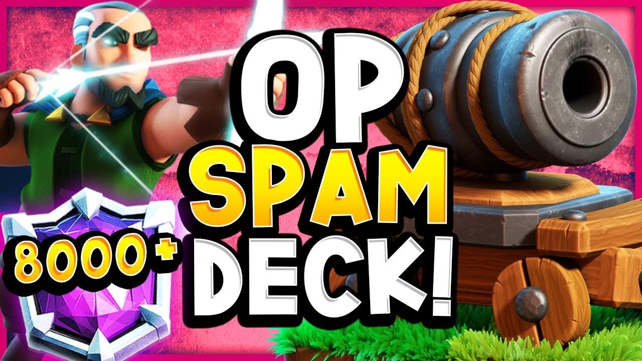 8000+ LADDER PUSH with BROKEN DRILL BRIDGE SPAM DECK!