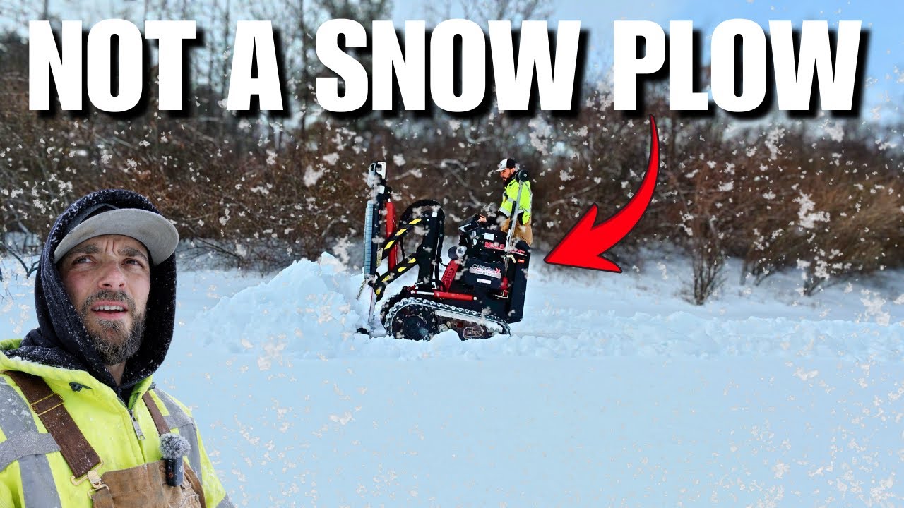 Using a Shed Mule to Plow Snow | 2026 Snowstorm