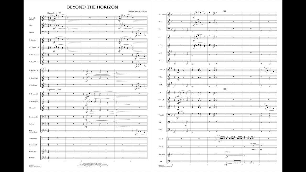 Beyond the Horizon by Ted Ricketts