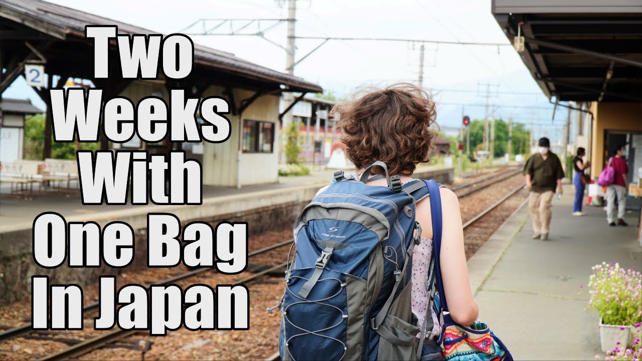 How We Packed for Two Weeks in Japan in One Bag