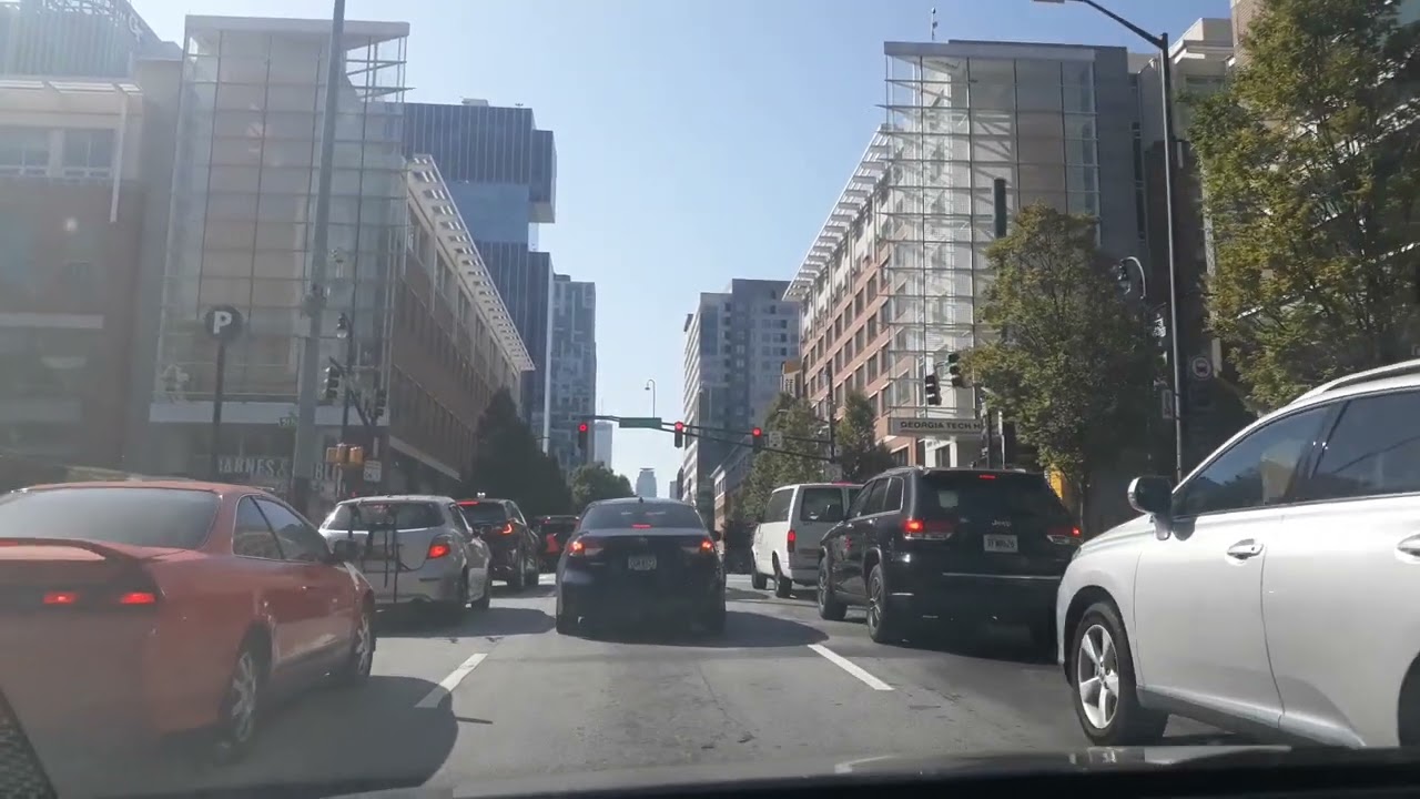  Midtown Atlanta skyline vs New York city and Chicago 