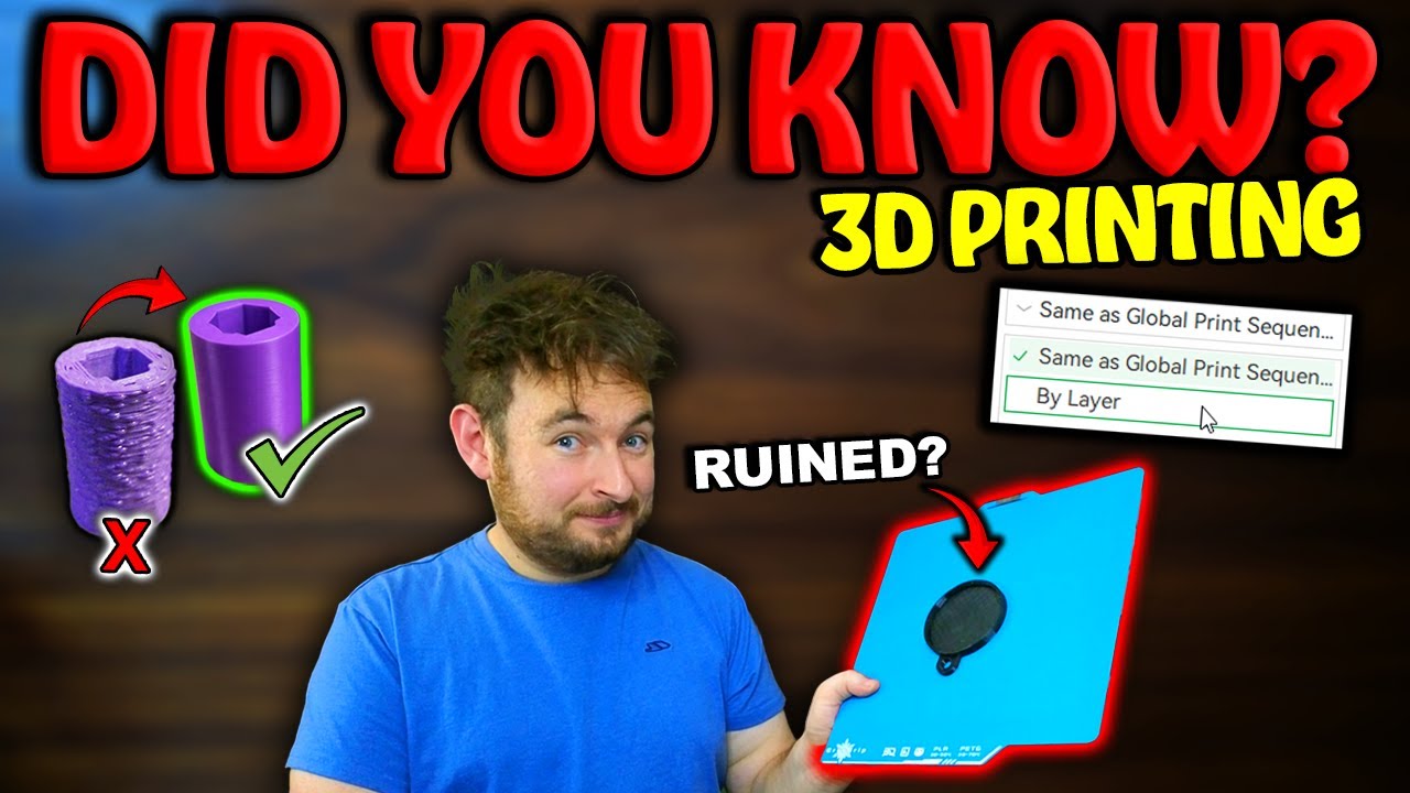 Секреты 3D-печати, которые вам СЛЕДУЕТ ЗНАТЬ! — А вы знаете?