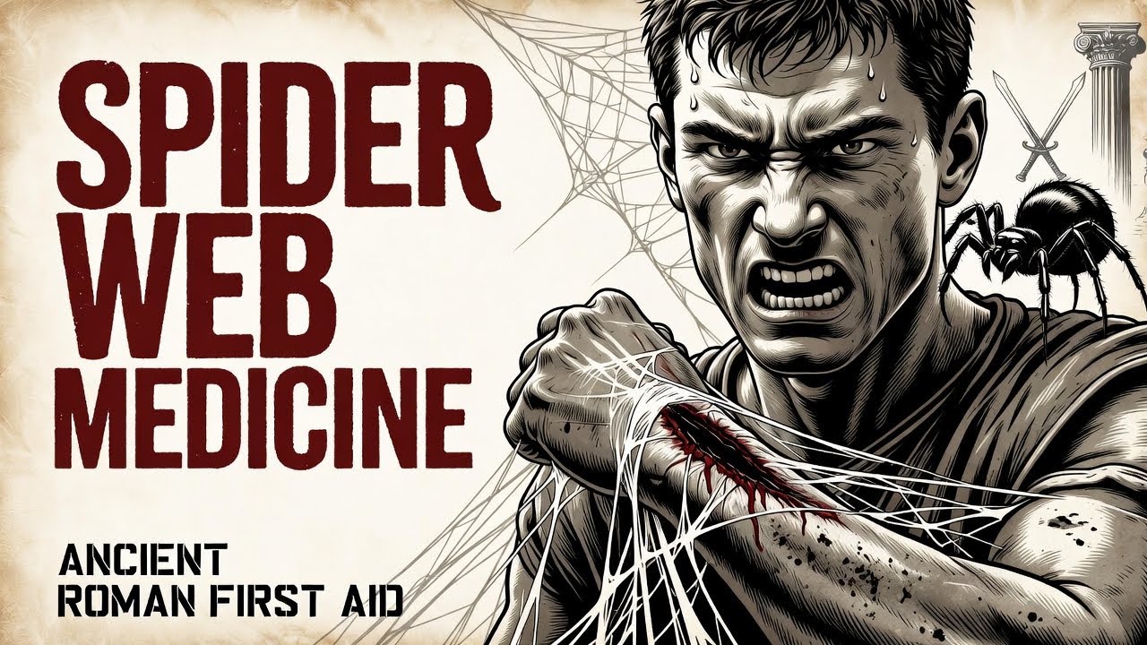 Why You Should Put Spider Webs on a Cut Ancient Roman First Aid