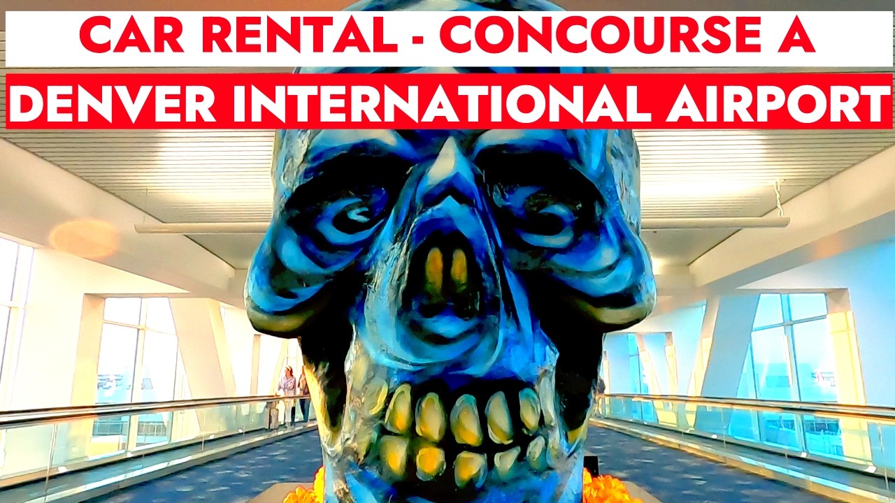 Rental Car🚘 to Concourse A ✈️ at DEN: So Easy