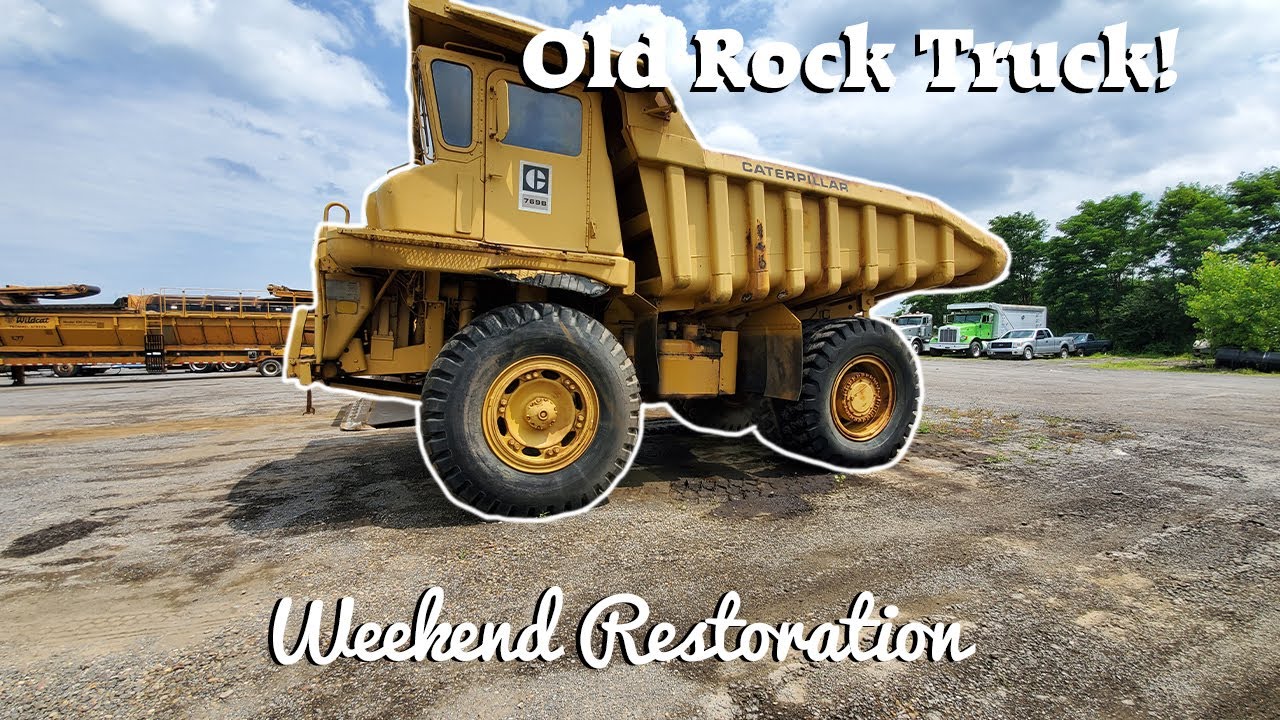 Old 769B Rock Truck Overview - Weekend Restoration