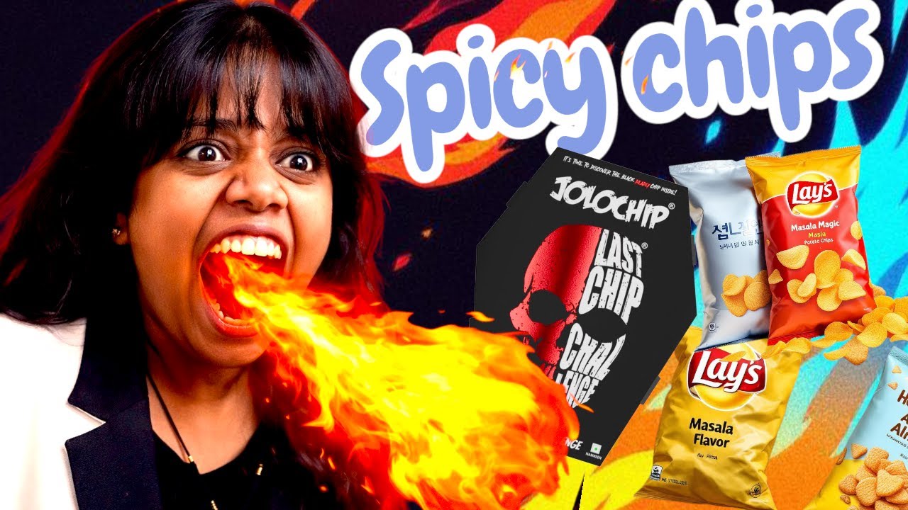 🔥 We Tried the World’s Spiciest Chips 😱 | Jolo Chips Review| #honeshreview #unboxing