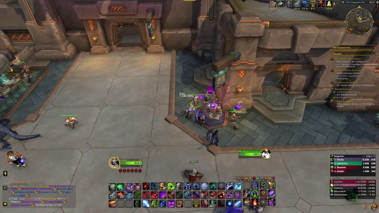 The War Within  START DUNGEON  (MYTHIC PLUS 11/9/24)