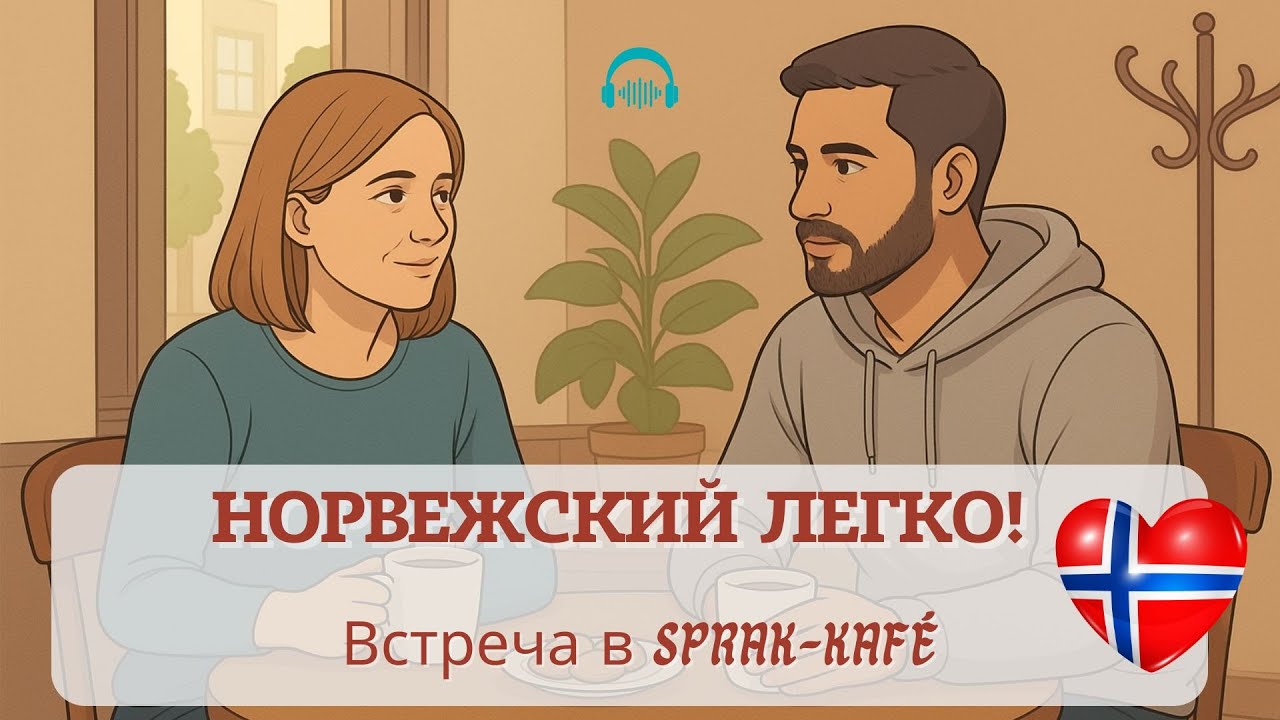 Норвежский через историю: språk-kafé
