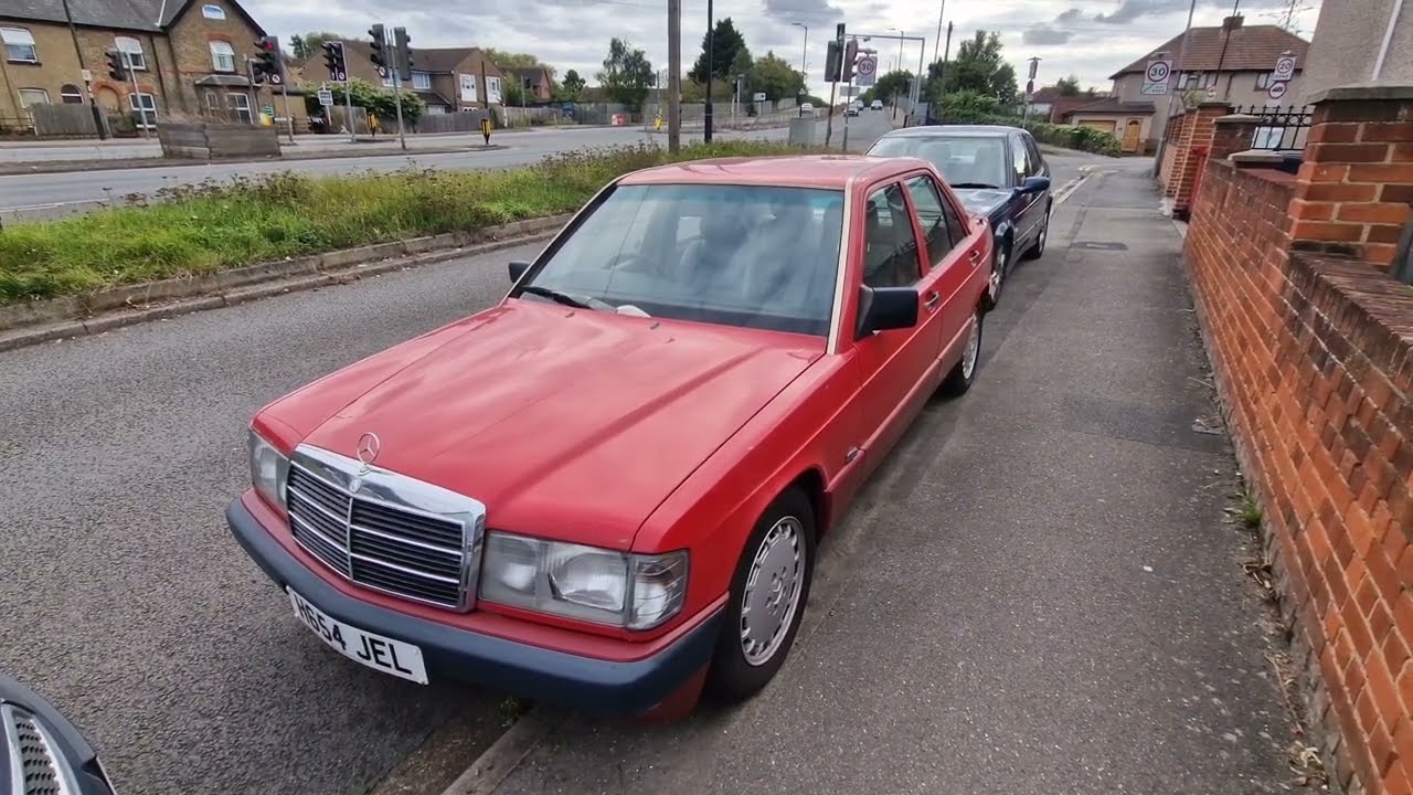 Mercedes 190e not starting fuel issue, sorted!!