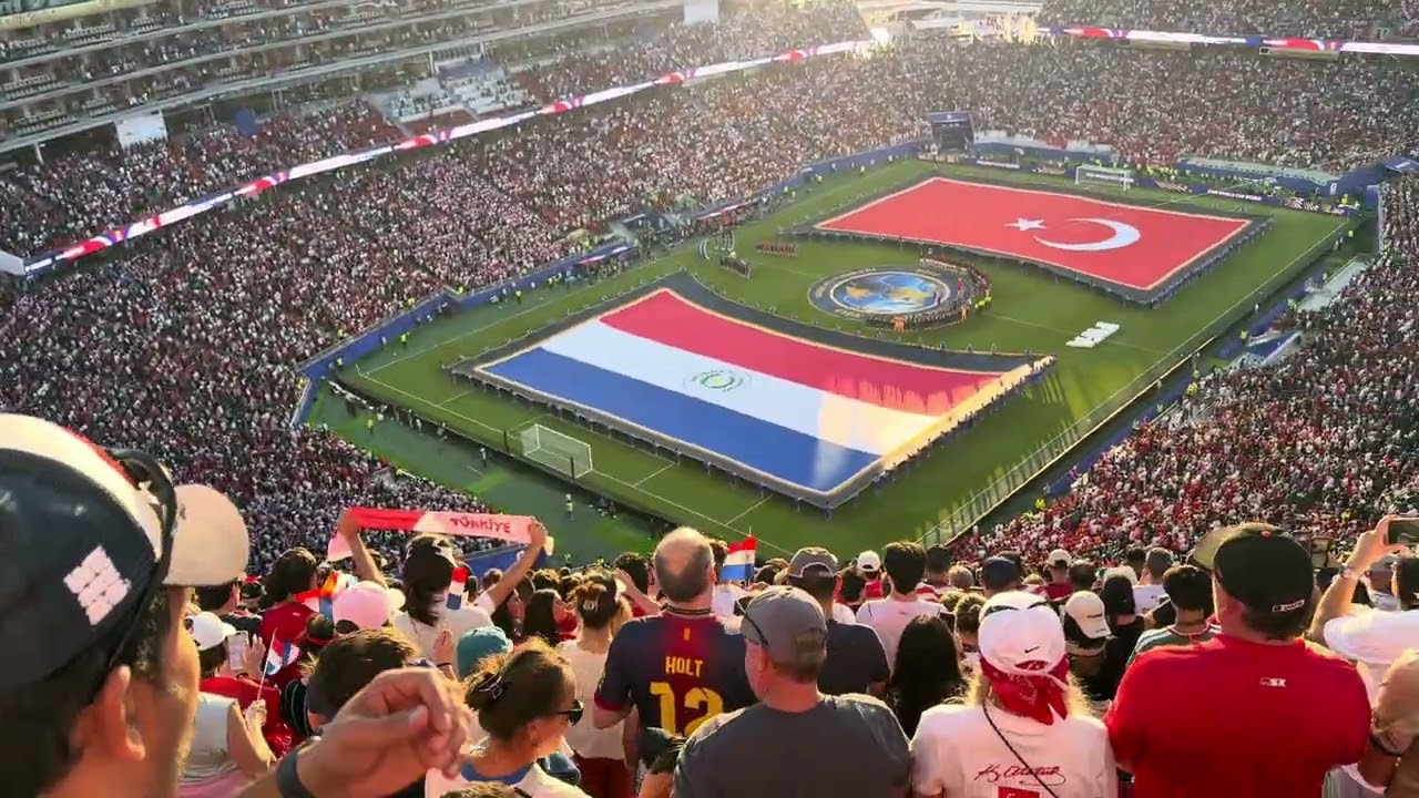 FiFA World Cup 2026 | National Anthems of Turkey and Paraguay | 06/19/2026