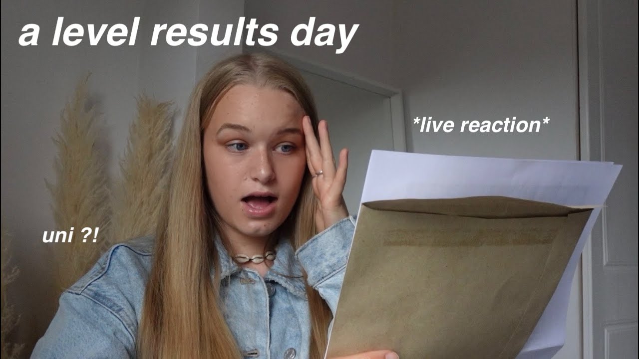 opening my a level results *live reaction*