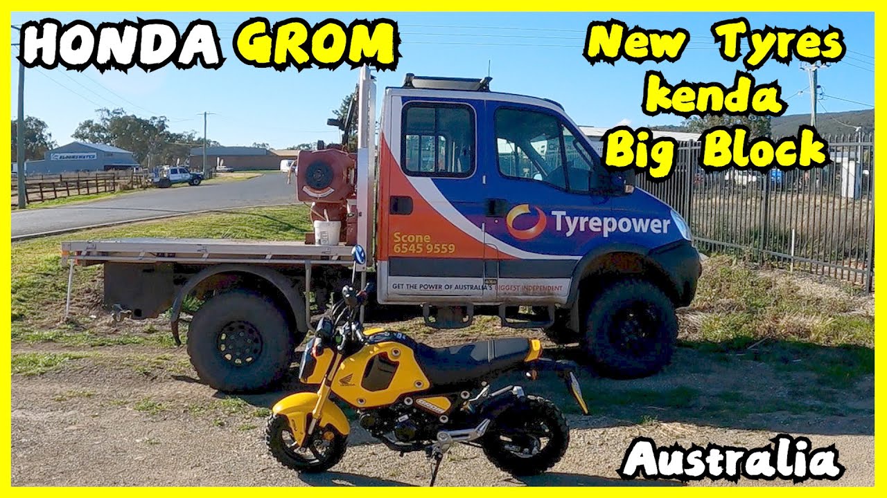 2022 Honda Grom | New Tyres Kenda Big Block