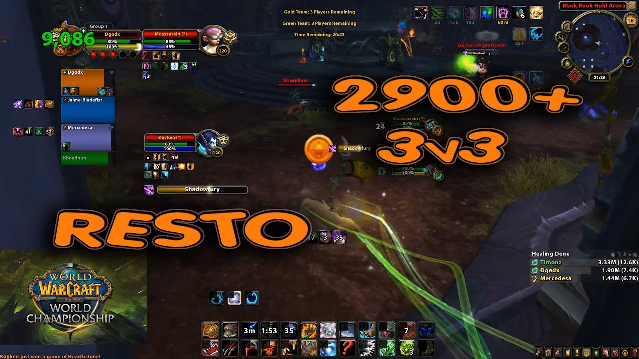 RESTO Druid ARENA 2900+ / BfA Season 2