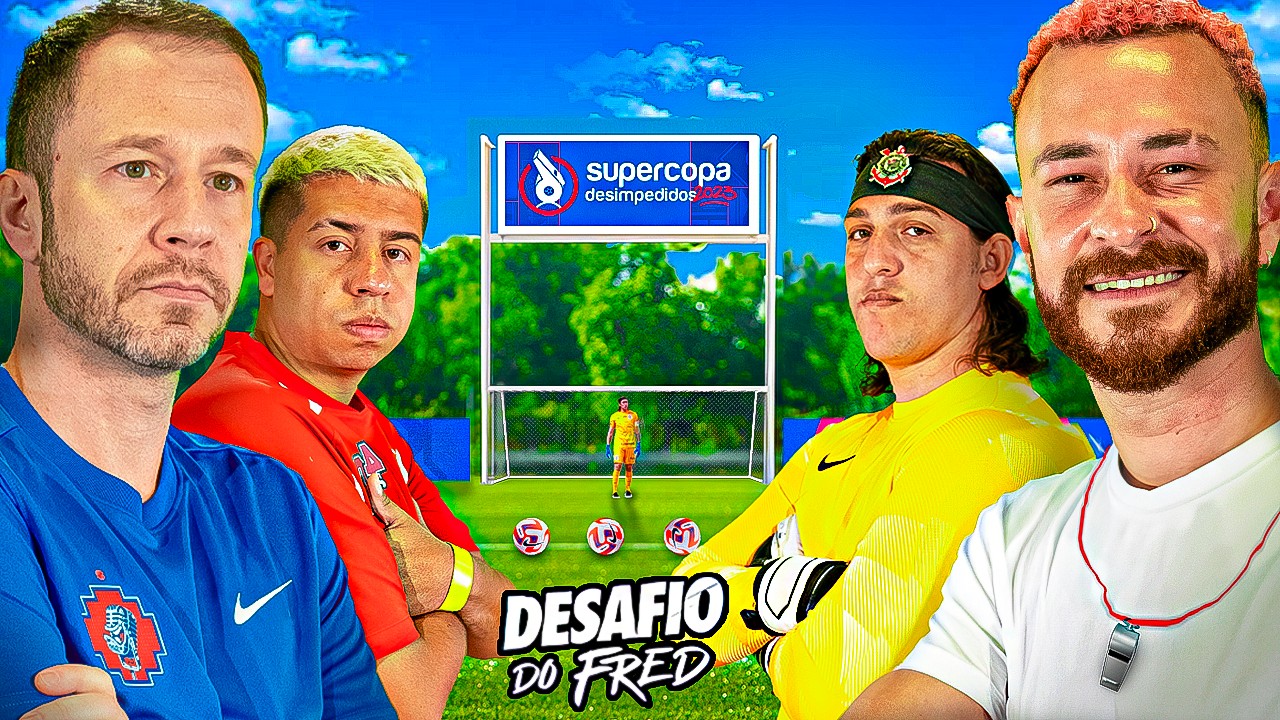 DECIDIMOS A SUPERCOPA NO SHOOTOUT - DESAFIO DO FRED