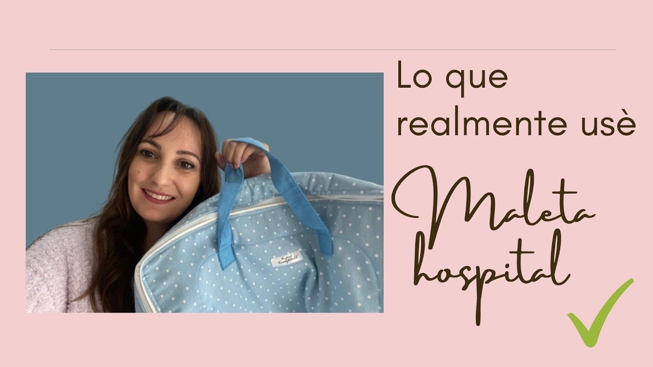 Revision  de mi maleta para el Hospital publico🤰🏻🧳🏥 lo que realmente usé