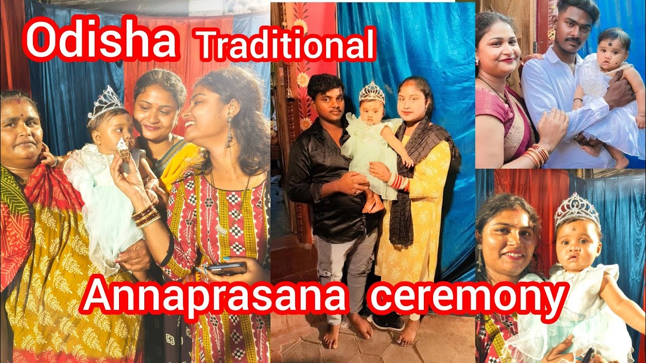 Odia Tradersnal Annaprasan  💗💗 Anna Prasanna ceremony #poshanabhiyan #anganwadi #smruticreativity