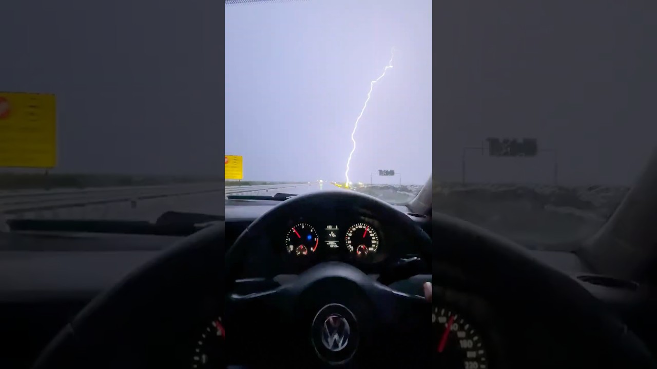 “Power isn’t will… it’s the roar of thunder and the road moving beneath me.” ⚡🌑🚗🌧️