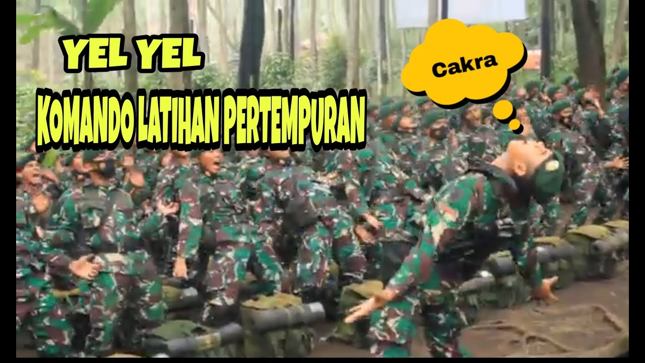 Yel yel Komando Latihan Pertempuran