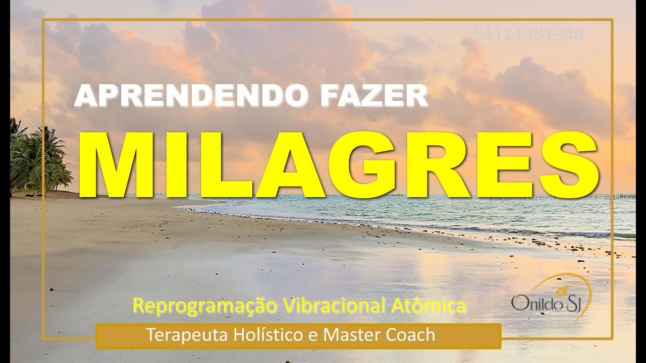 APRENDENDO FAZER MILAGRES