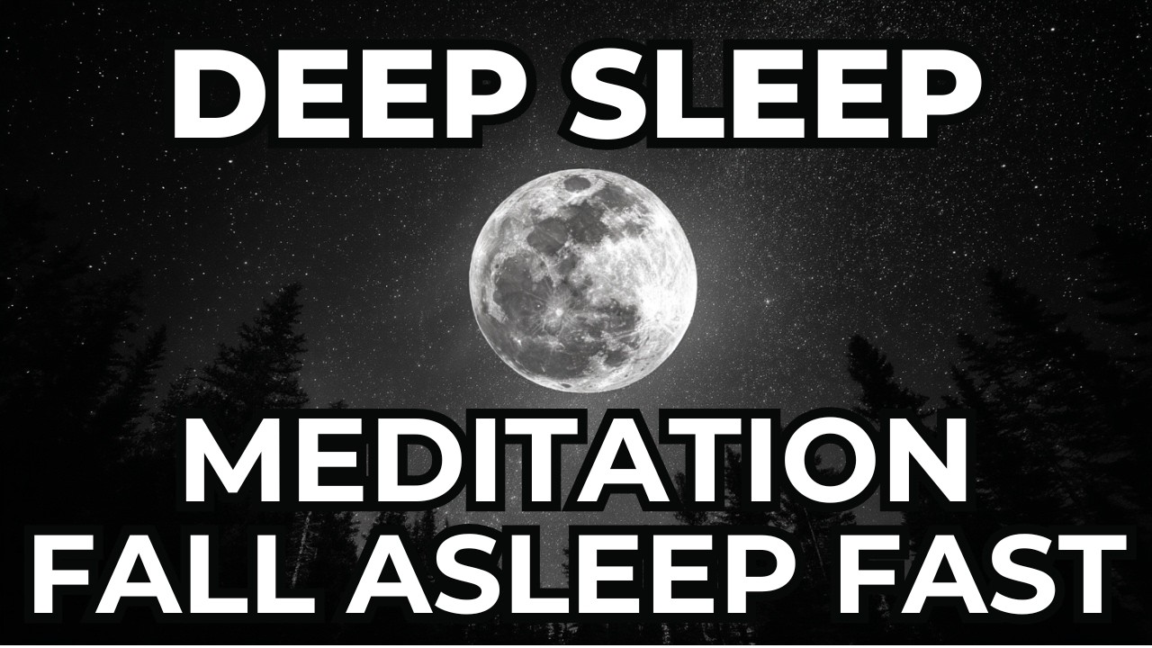 Deep Sleep Meditation ★ Fall Asleep Fast ★ Melatonin Release & Nervous System Reset