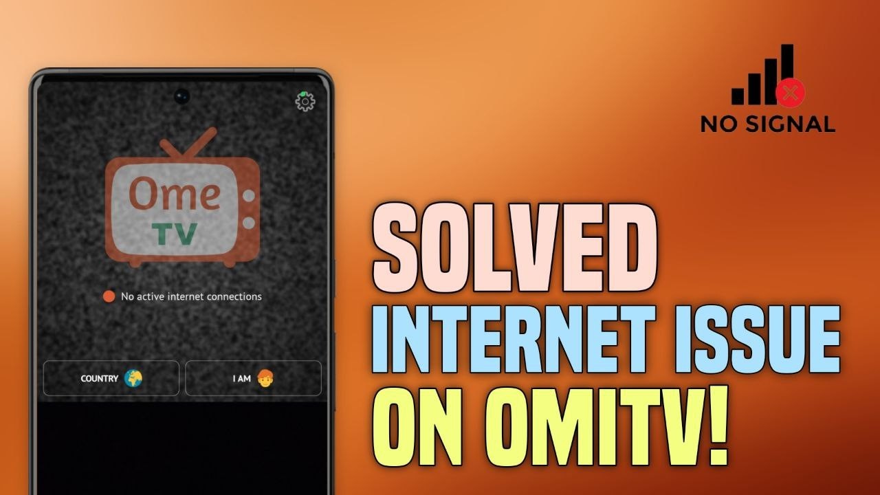 OmeTV How To Fix No Active Internet Connections Problem Solve || Tech Wash