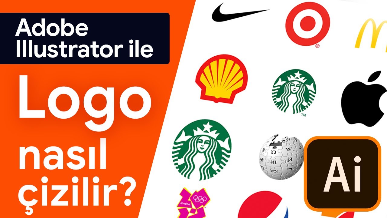 02 - Logo Nasıl Çizilir ? / Adobe lllustrator Dersleri