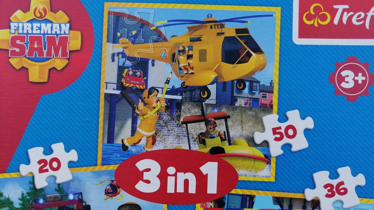 PUZZLE🔥FIREMAN SAM🔥 FEUERWEHRMANN SAM brannmann Sam🔥 strażak Sam 🔥फायर फाइटर सैम🔥 bombero Sam