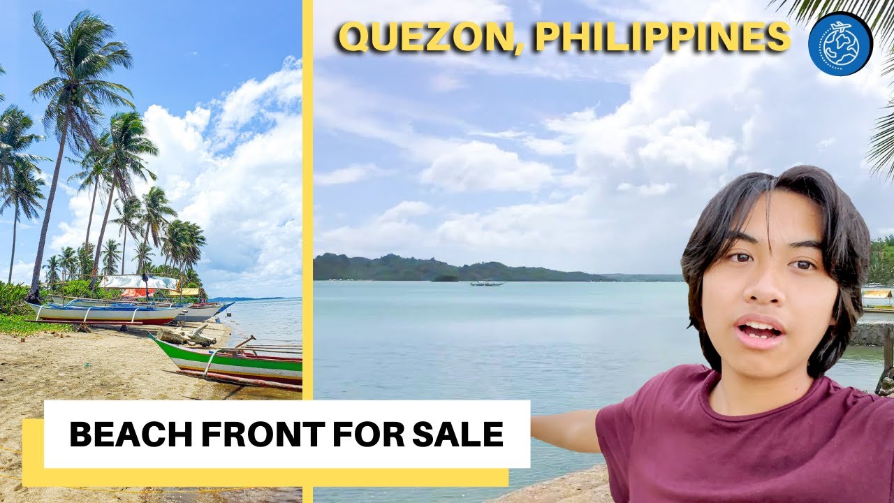 1 Hectare (400 php/sqm) Beachfront Property For Sale in Quezon, Philippines