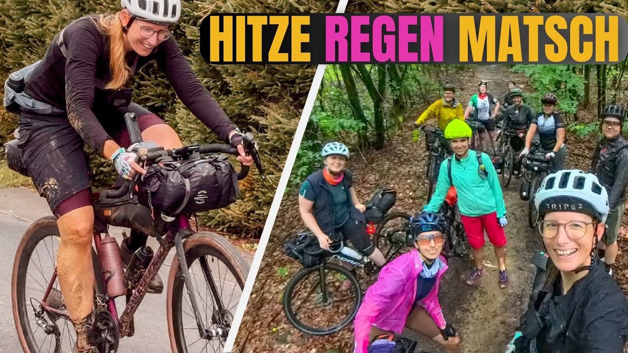 Bikepacking mit 11 Mädels ob das gut geht?