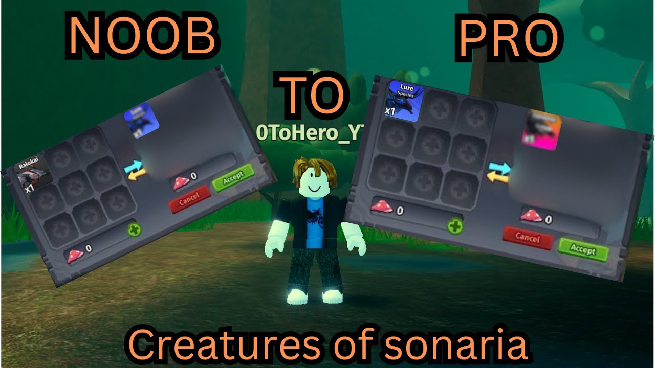 | Noob to pro | Creatures of sonaria! (Gained massive)