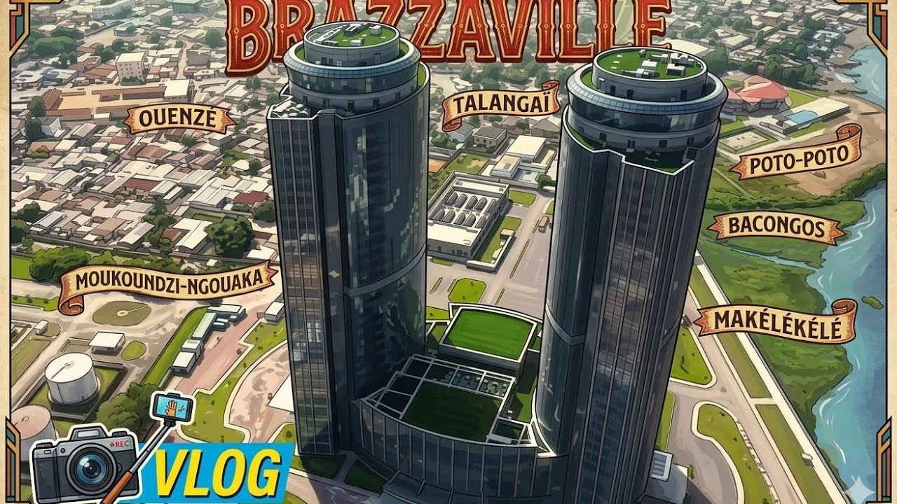 BRAZZAVILLE  les quartiers populaires  