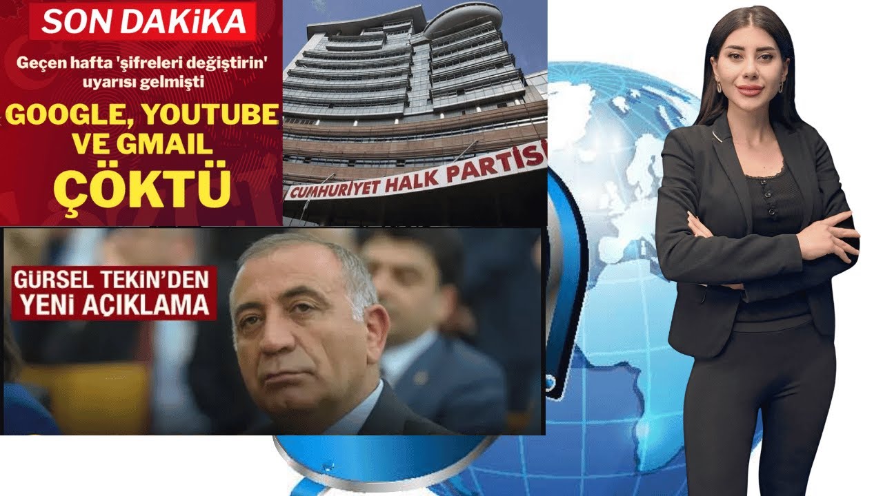 Google Çöktü, Savcı Cinayeti, Siyasette Kriz – Tuğba Yürük İle Öğle Haberleri”